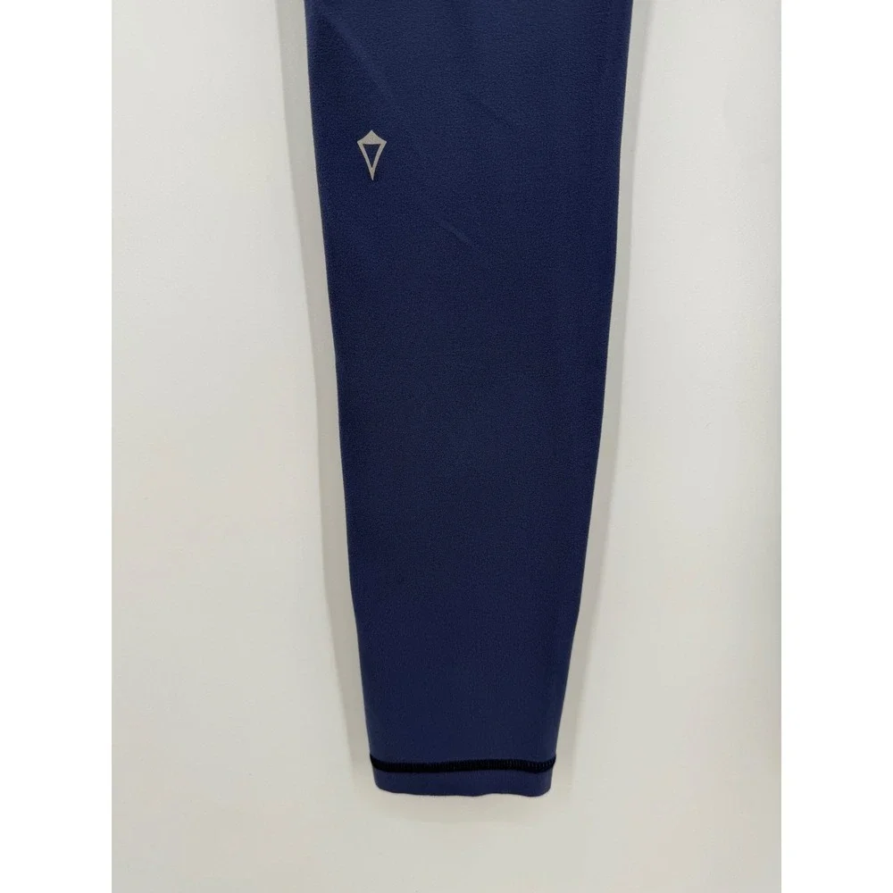 Ivivva by‎ Lululemon Girls Active Leggings Blue Athletic Yoga Pants Size 14